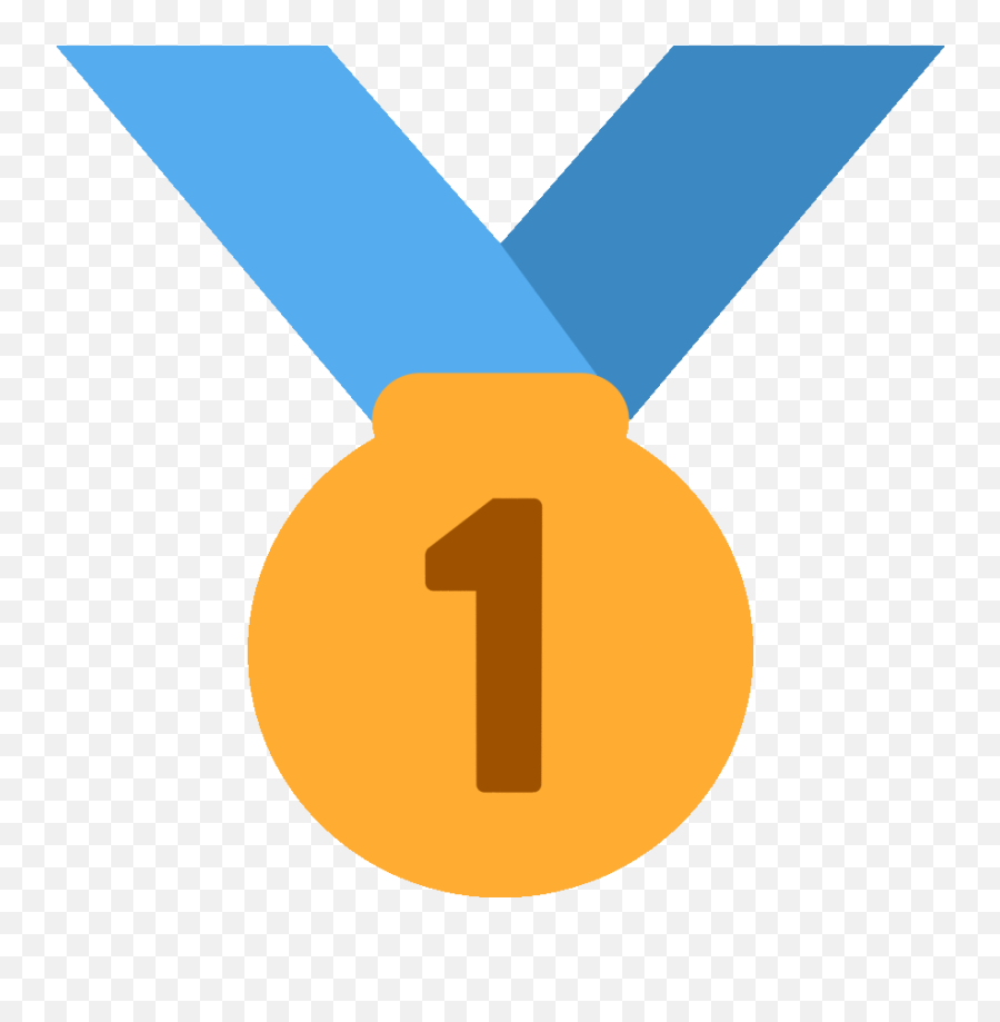 1st Place Medal Emoji Sports Medal Emoji,Gold Medal Emoji Free Emoji PNG Images