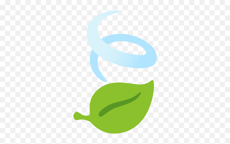 Leaf Fluttering In Wind Emoji Leaf Emoji,Blowing Smoke Emoji Free Emoji PNG Images