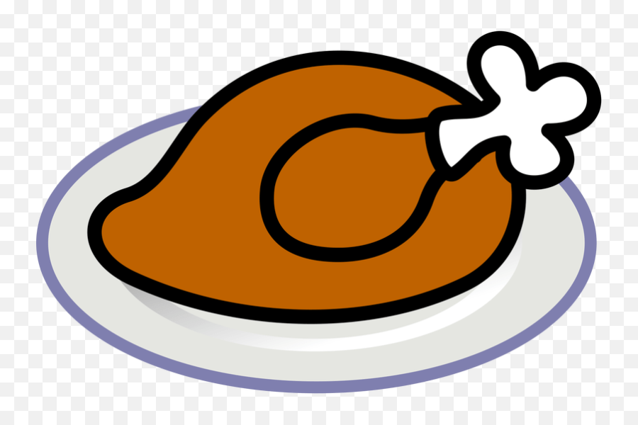 Symbol Thanksgiving Talksense Simple Cooked Turkey Clipart Emoji