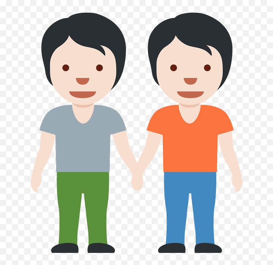 People Holding Hands Emoji Clipart Deux Personnes,Hands Over Head