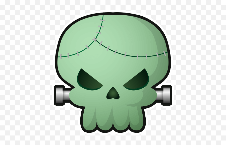 Skull Emoji By Marcossoft Sticker Maker For Whatsapp,Emoji Mspaint