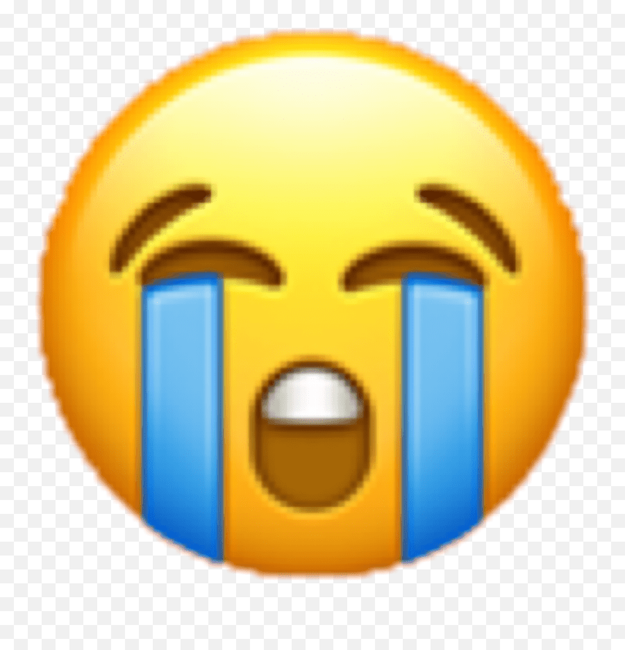 Crying Emoji Sticker Transparent Background Cry Emoji Png,Crying