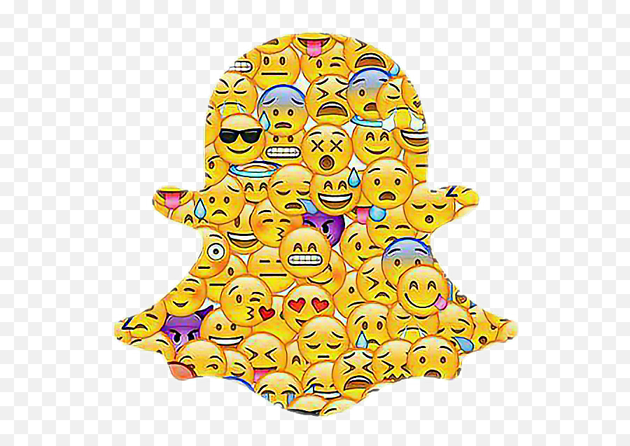 Snapchat Emoji Emoticons Sticker Transparent Snapchat Emojis Png