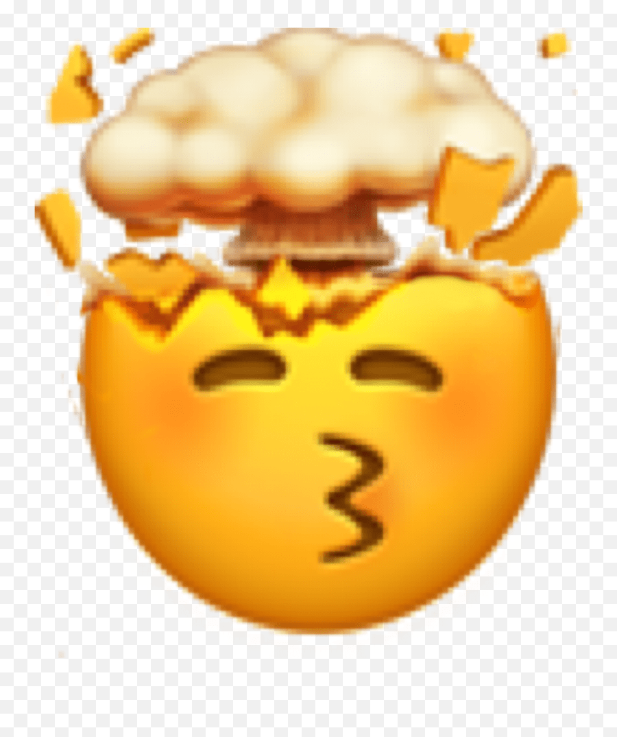 Emoji Explode Heart Emojis Sticker Head Banging Against Wall Emoji