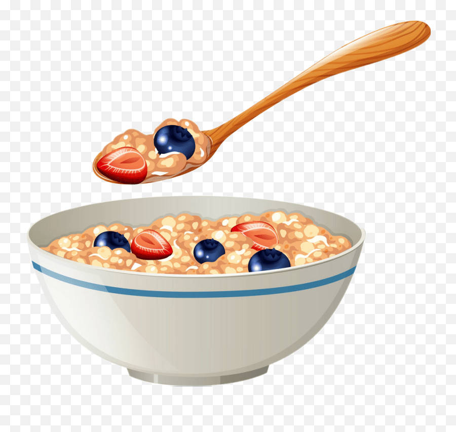Bowl Food Cereals Sticker Oatmeal Illustration Emoji,Find The Emoji Bowl Of Cereal Free