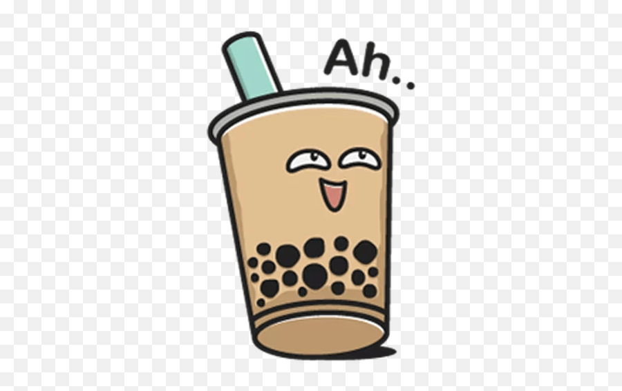 Telegram Sticker From Bubble Tea Pack Emoji,Tea Spill Emoji Free