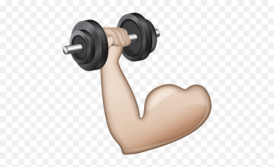 Exercise Emoji Gif Workout Emoji Png,Bicep Emoji Free Emoji PNG
