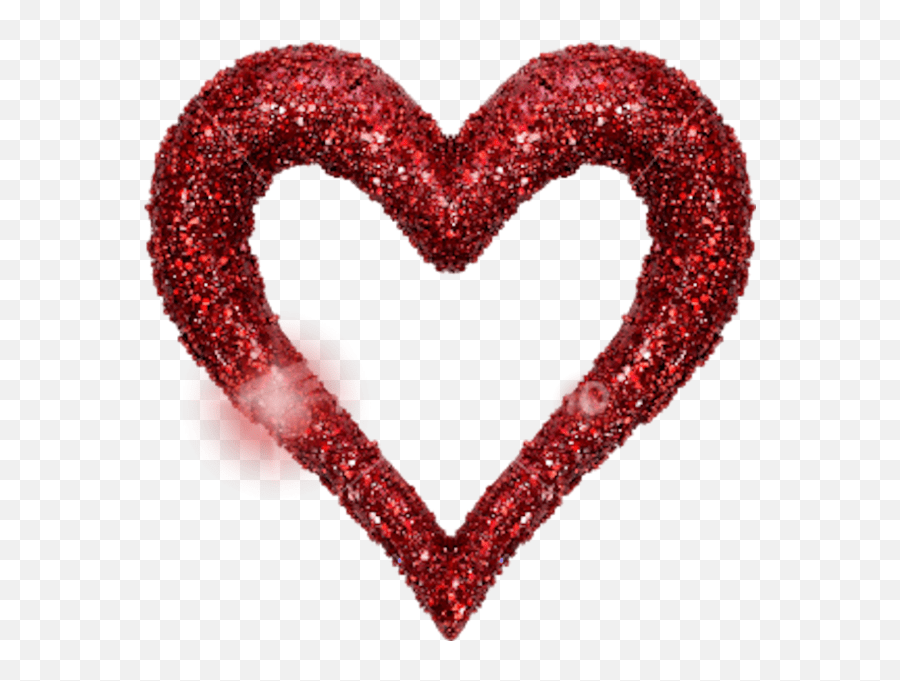 Red Glitter Heart Psd Official Psds Emoji,Glitter Heart Emoji Free
