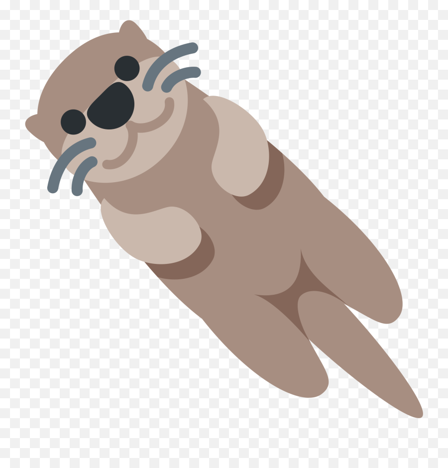 Otter Emoji Discord Otter Emoji,Otter Emoji Free Emoji PNG Images
