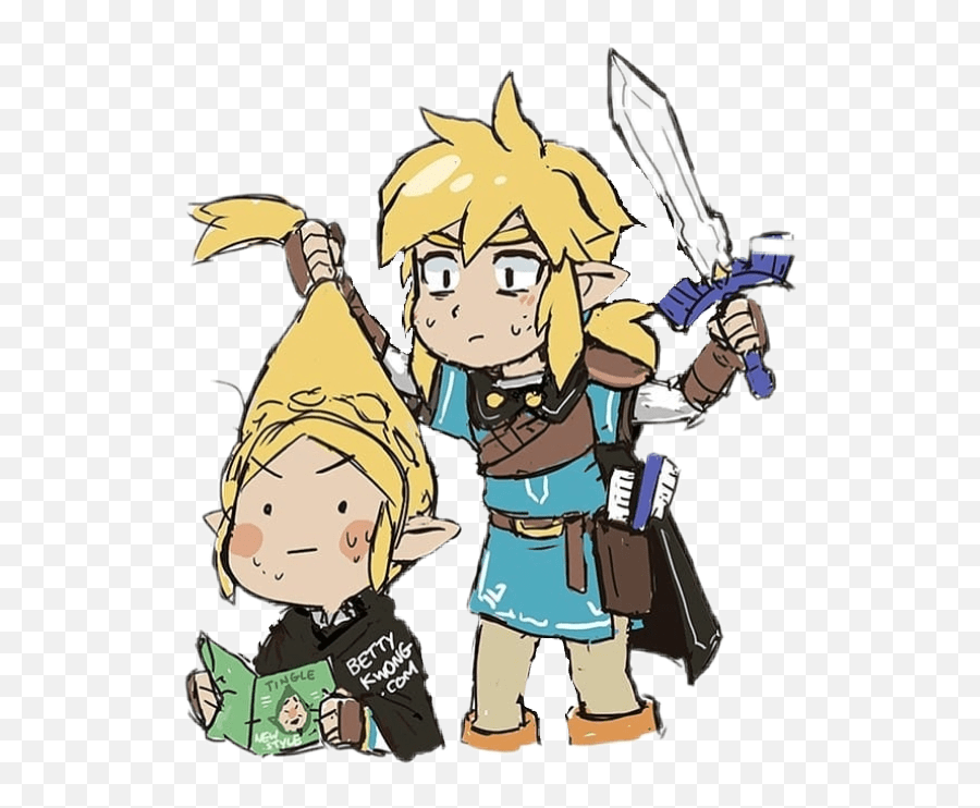 Link Zelda Breathofthewild Botw Sticker By Arin Link Cut Zelda Hair