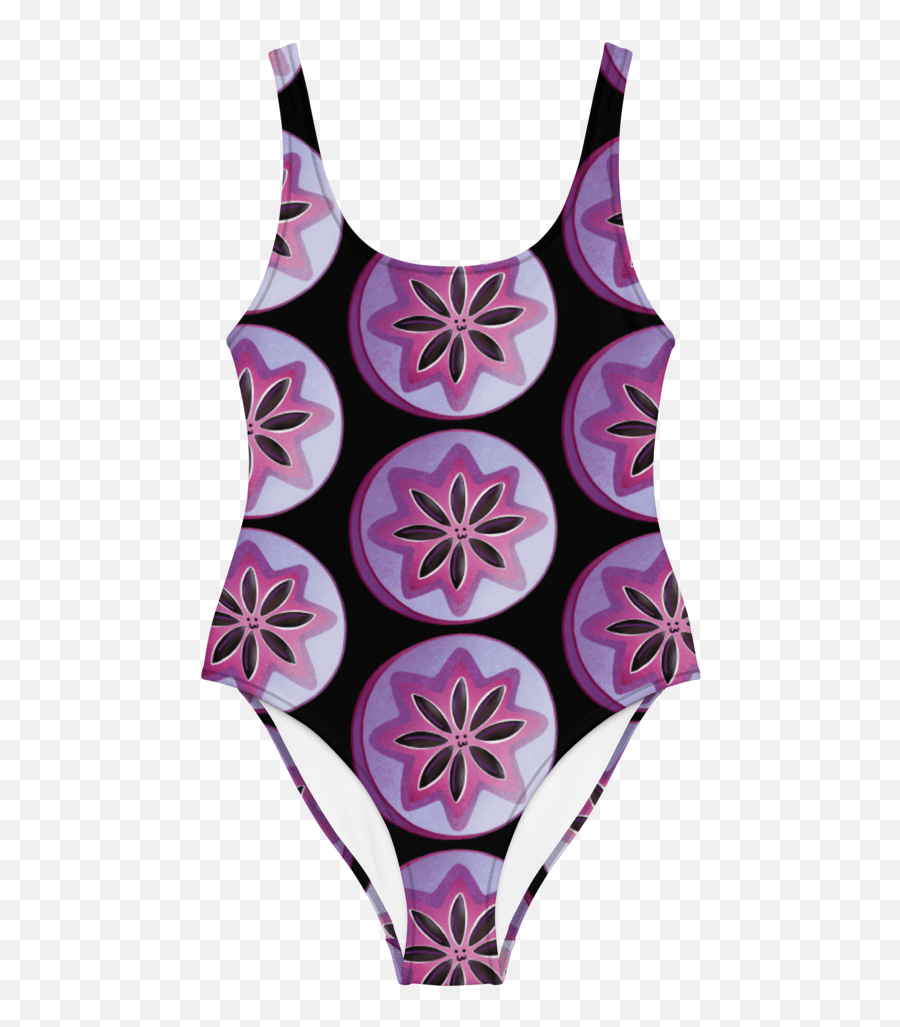 Star Apple All Over One Piece Swimsuit Emoji,Swimsuit Emojis Free