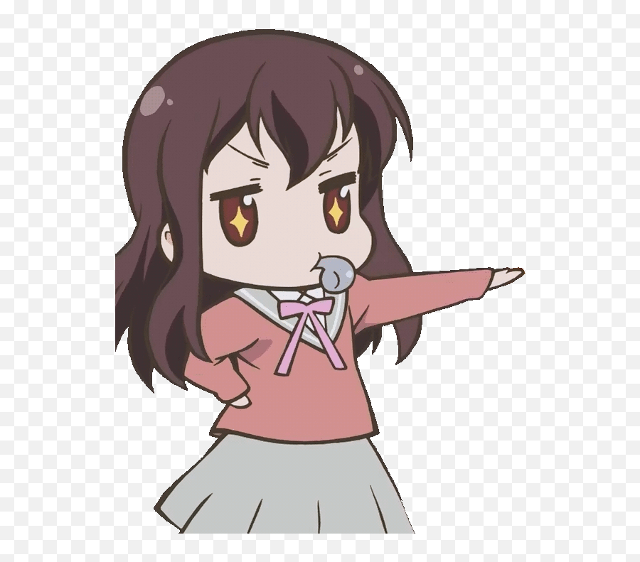 Download Azur Lane Gif Emotes Anime Pointing Gif Transparent Emoji