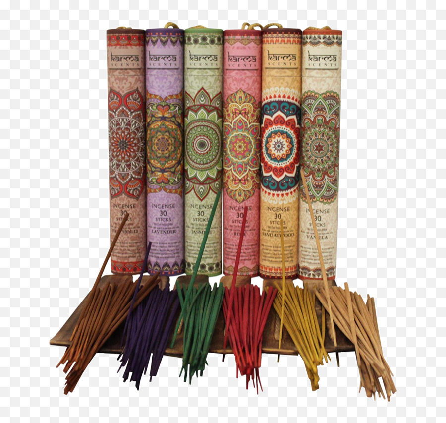 Purple Red Green Yellow Sticker Scented Incense Sticks Emoji,Incense
