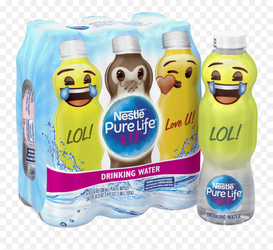 Emoji Drinkinjg Water Nestle Pure Life Water Emoji,Bottle Emoji