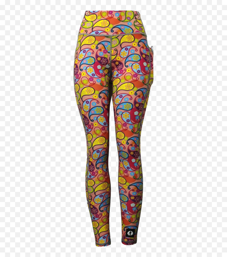 High Waist Full Length Paisley Emoji,Pants Emoji Free Emoji PNG