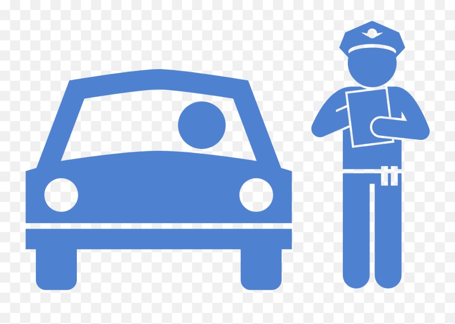 Pictograma Policia Clipart Clean Emoji,Speeding Car Emoji Free