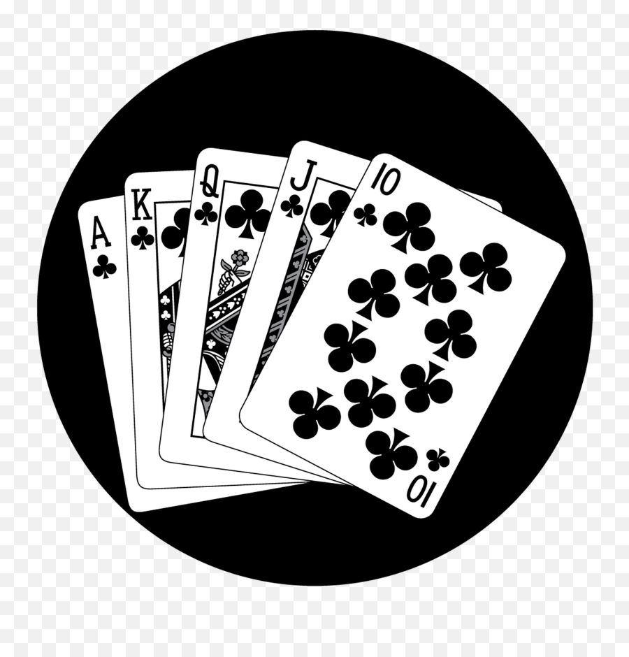 Straight Royal Flush Clubs Hearts Diamonds Spades Emoticons