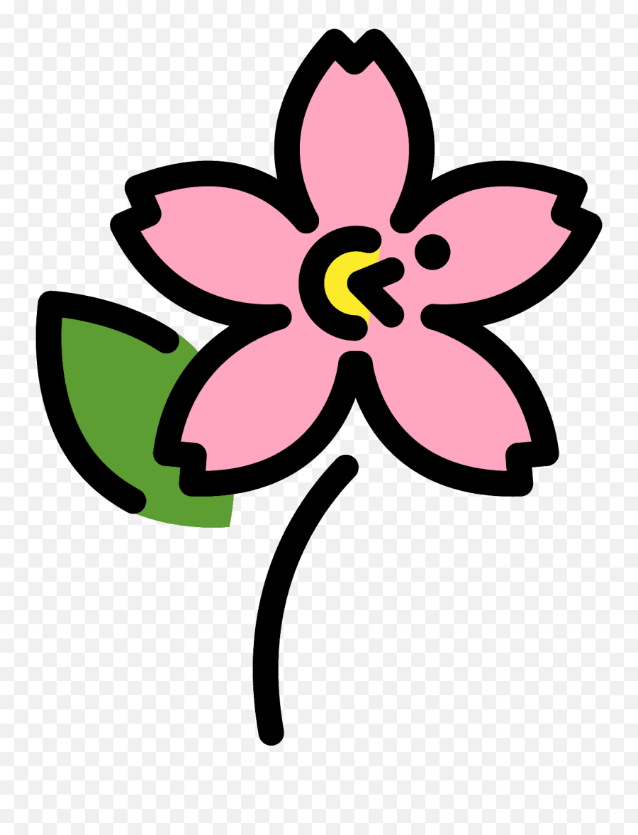 Cherry Blossom Flower Emoji Copy And Paste Emoji De Flor De Cerezo