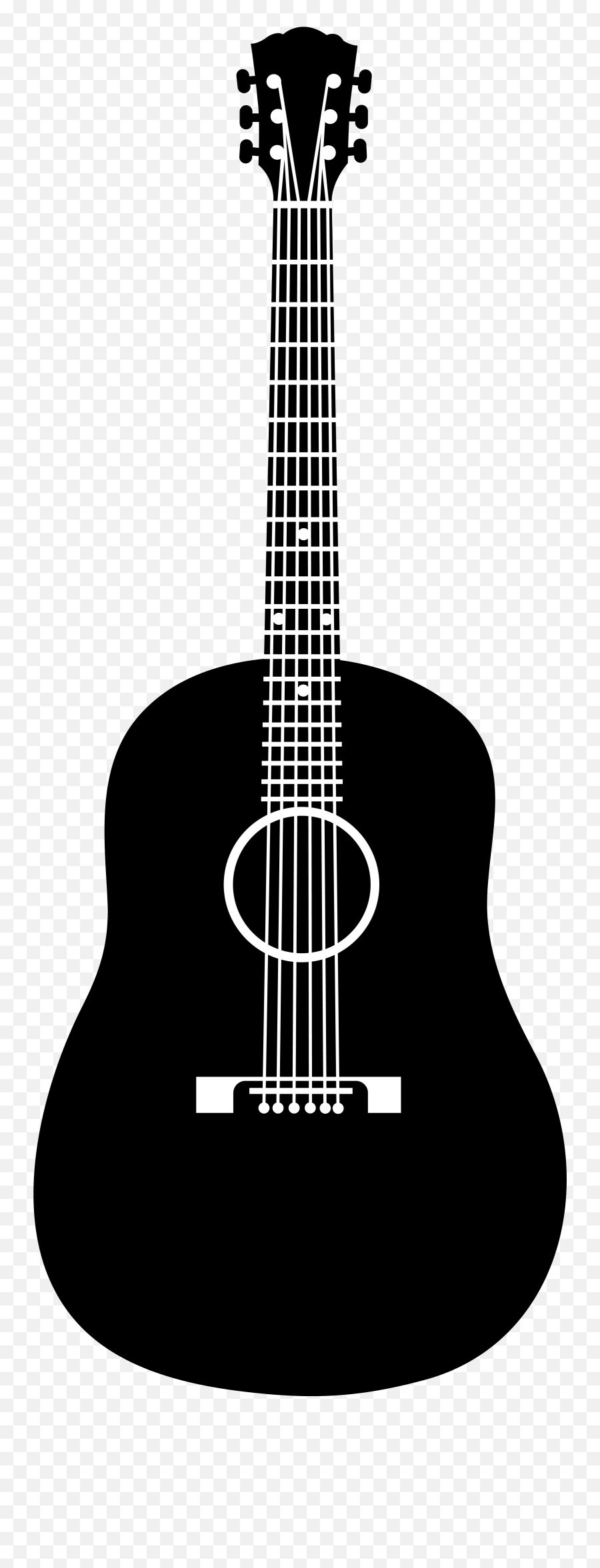 Guitar Clipart Black And White 51 Cliparts Museum Of El Carmen Emoji