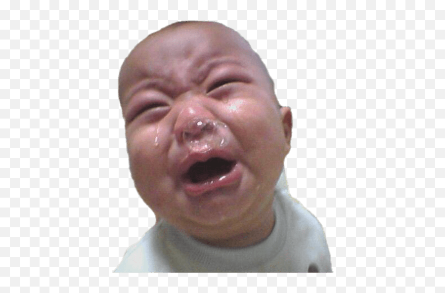 Cute Crying Baby Funny Emoji,Emojis Kim Cry Transparent