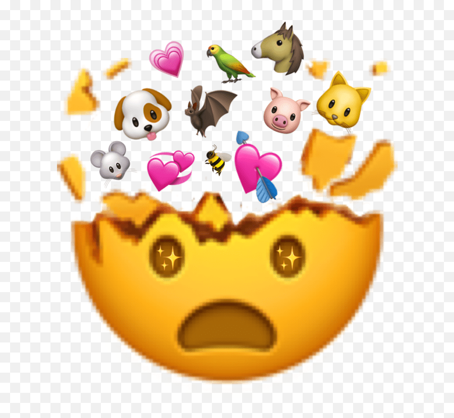 Emoji Animals Cute Image By Nusta U200d Mind Blown Emoji,Lovers Emoji