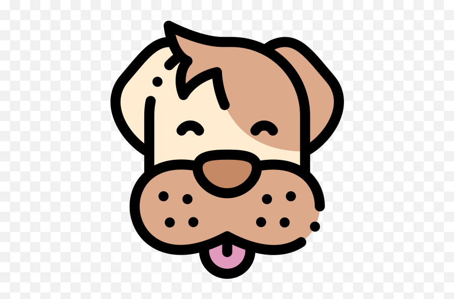 A Mee Happy Pet Icon Emoji,Labradoodle Emoji Free Emoji PNG Images