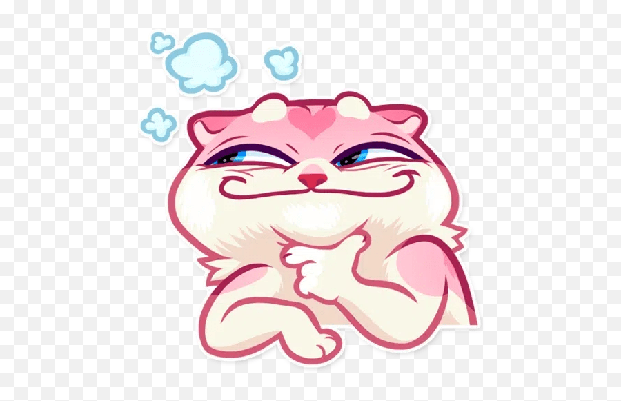 Pussy Cat 2 Sticker Pack Stickers Cloud Emoji,Telegram Peach Emoji