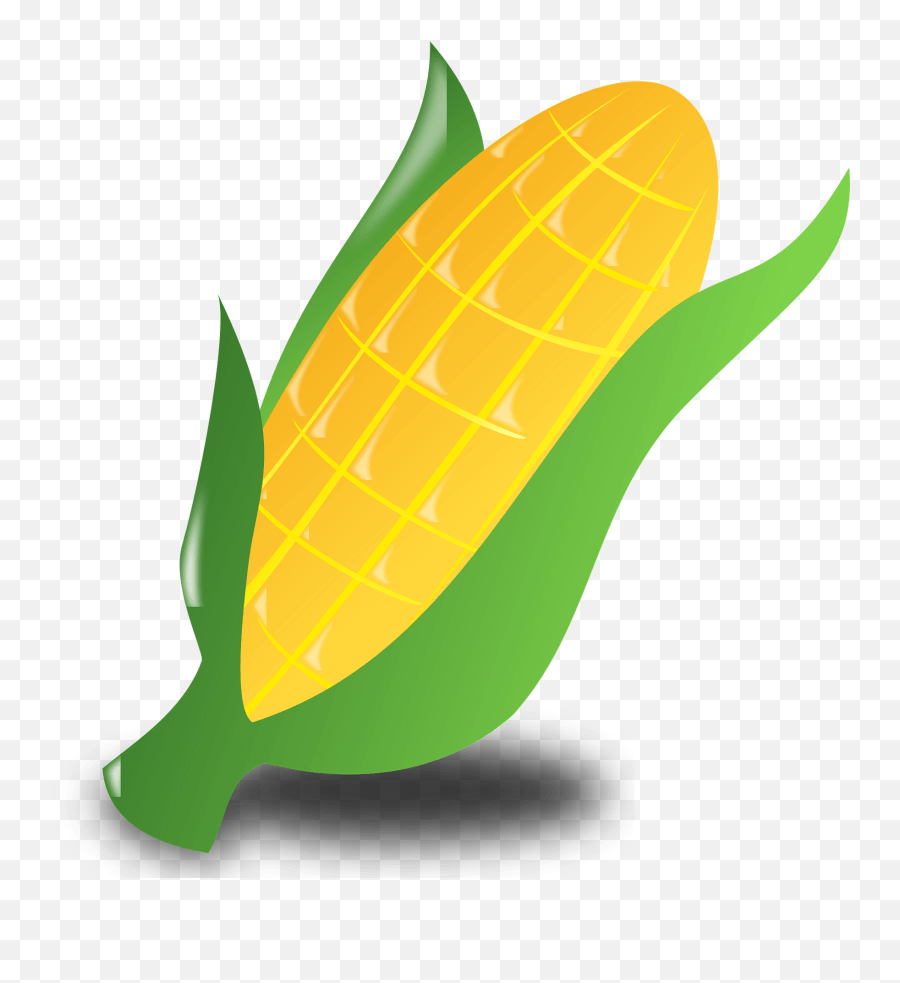 Ear Of Corn In The Shuck Clipart Corn Clip Art Emoji,Corn Emoji