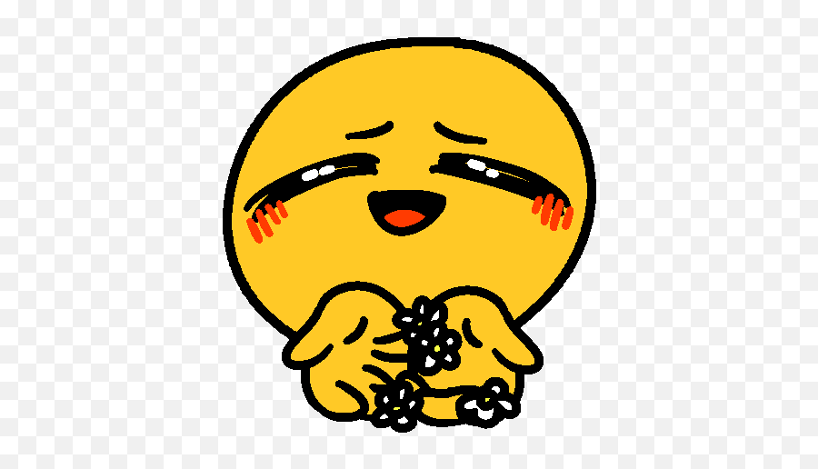 A Give Flowers Emoji Cute Emoji Giving Hearts,Custom Emojis Discord