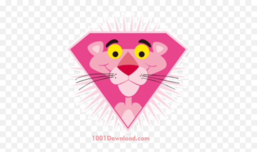 Pink Panther Stickers For Telegram Girly Emoji,Pink Panter Emoji