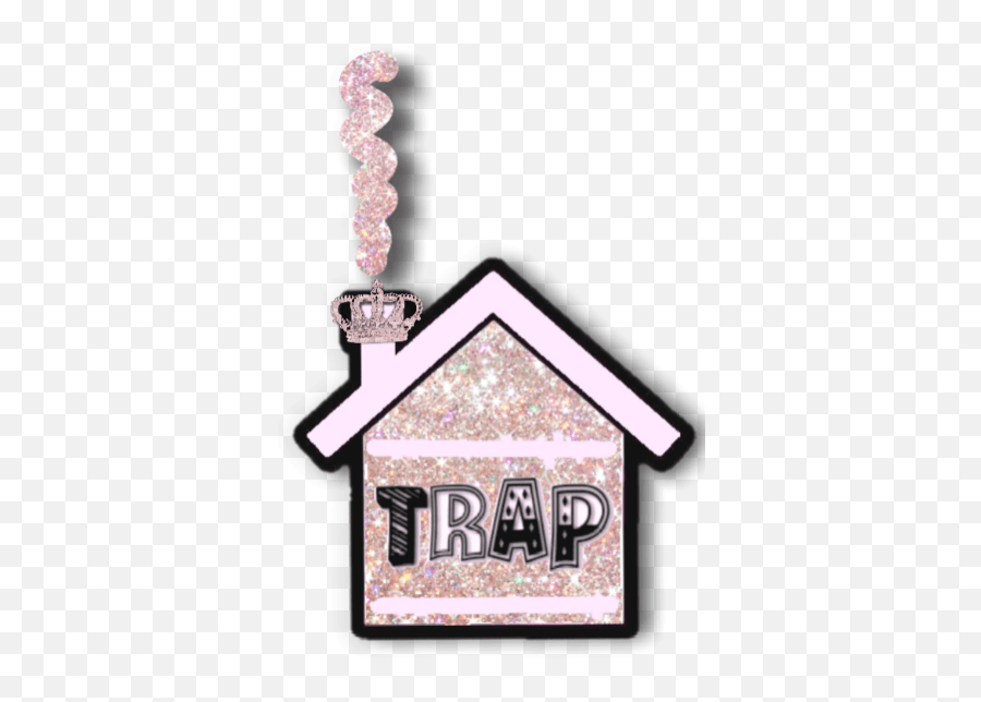 Traphouse Trapqueen Trap House Sticker Girly Emoji,Trap House Emoji