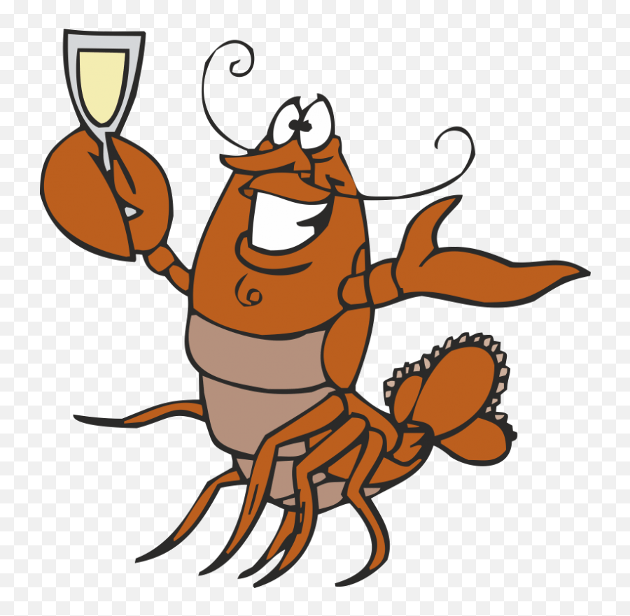 Food American Red Happy Lobsters Clipart Full Size Lobster Cartoon