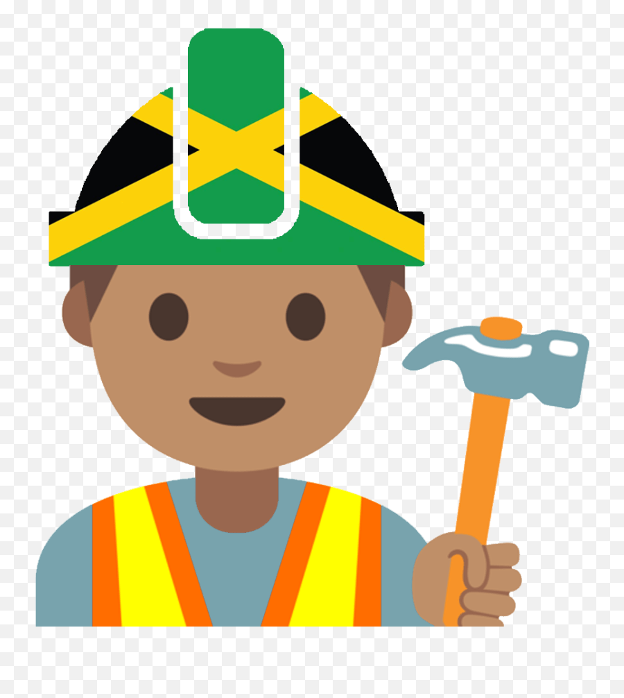 Issa Construction Worker Emoji,Sledgehammer Emoji Free Emoji PNG Images