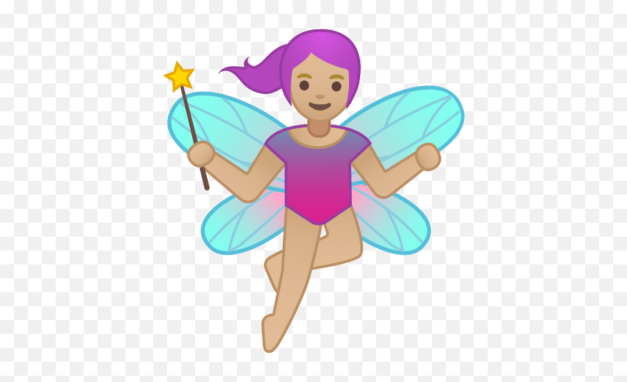 U200d Woman Fairy Emoji With Medium Light Skin Tone Meaning,Caras En