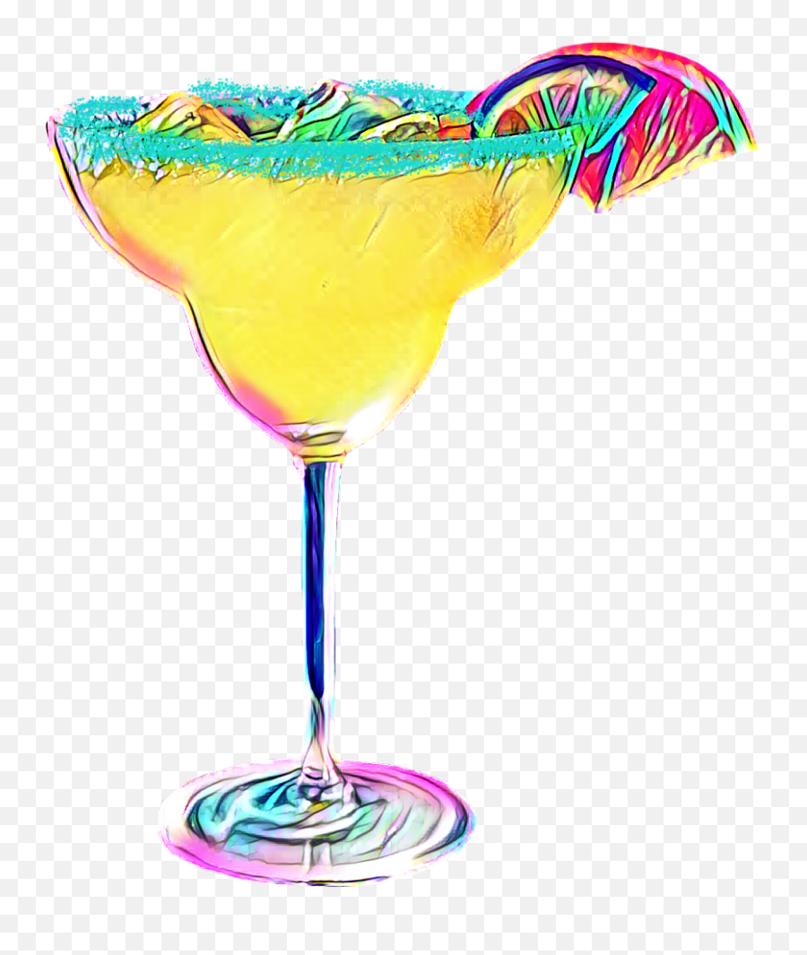 Margarita Sticker By Kiki11 Martini Glass Emoji,Margarita Emoji