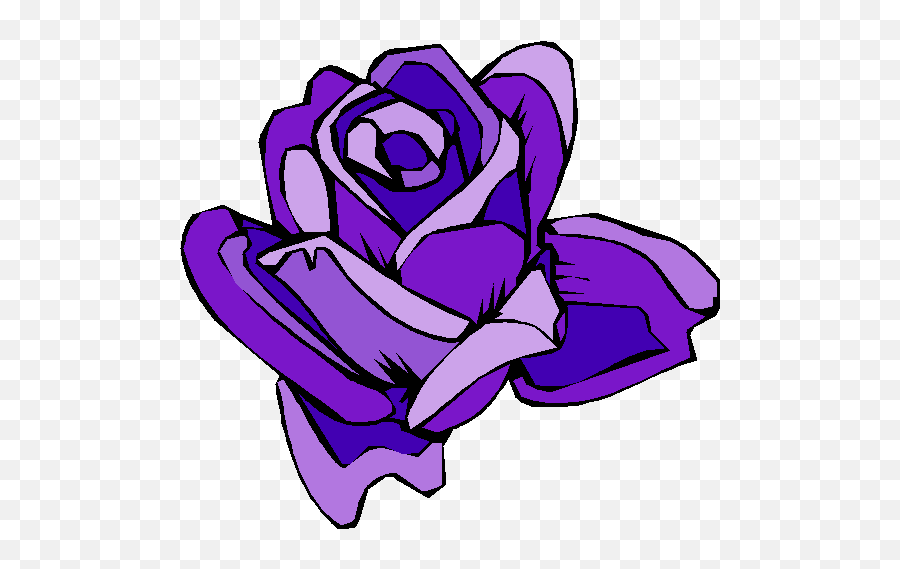 Purple Clip Art Clipartsco Emoji,Emoticon Purple Rose Free Emoji
