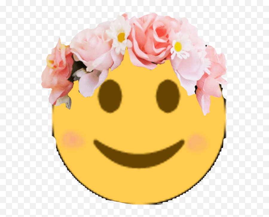 Flowercrown Discord Emoji Transparent Cute Flower Crown,Crown Emoji
