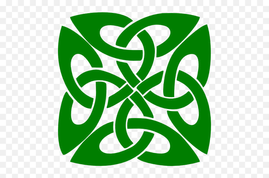 Celtic Knot Clipart Celtic Knot Green Clipart Emoji,Celtic Emoticons