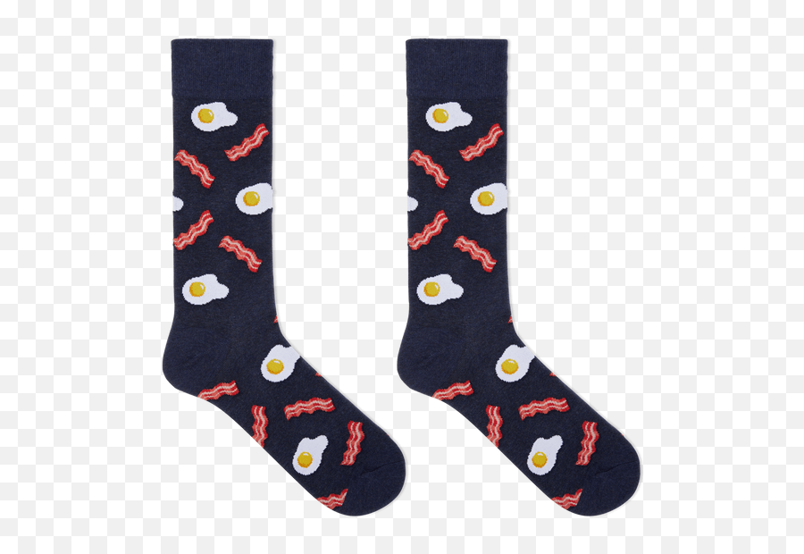 Hotsox Menu0027s Deviled Eggs Crew Socks U2013 Loops U0026 Wales Emoji