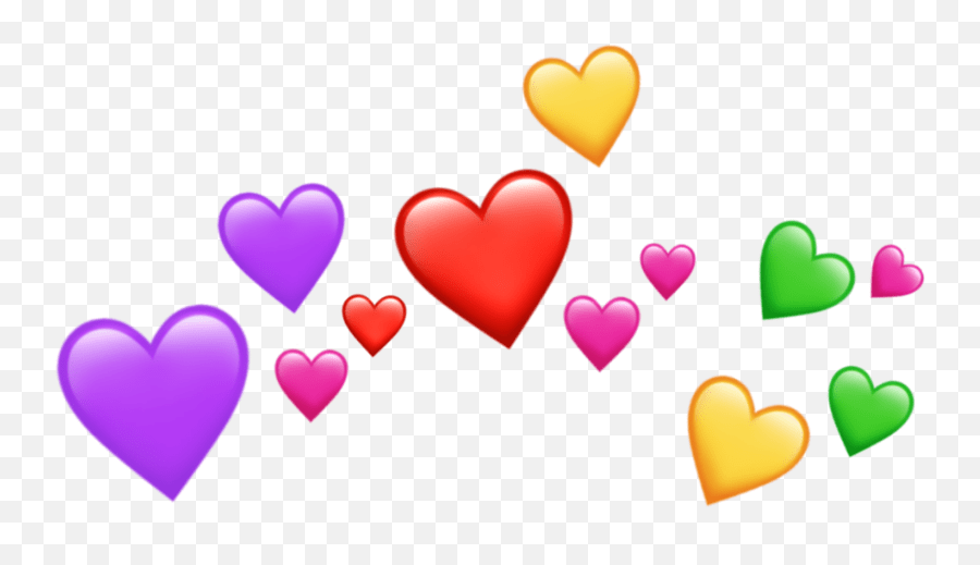 Aesthetic Iphone Heart Emoji Wallpaper,Heart Emojis Free Emoji PNG