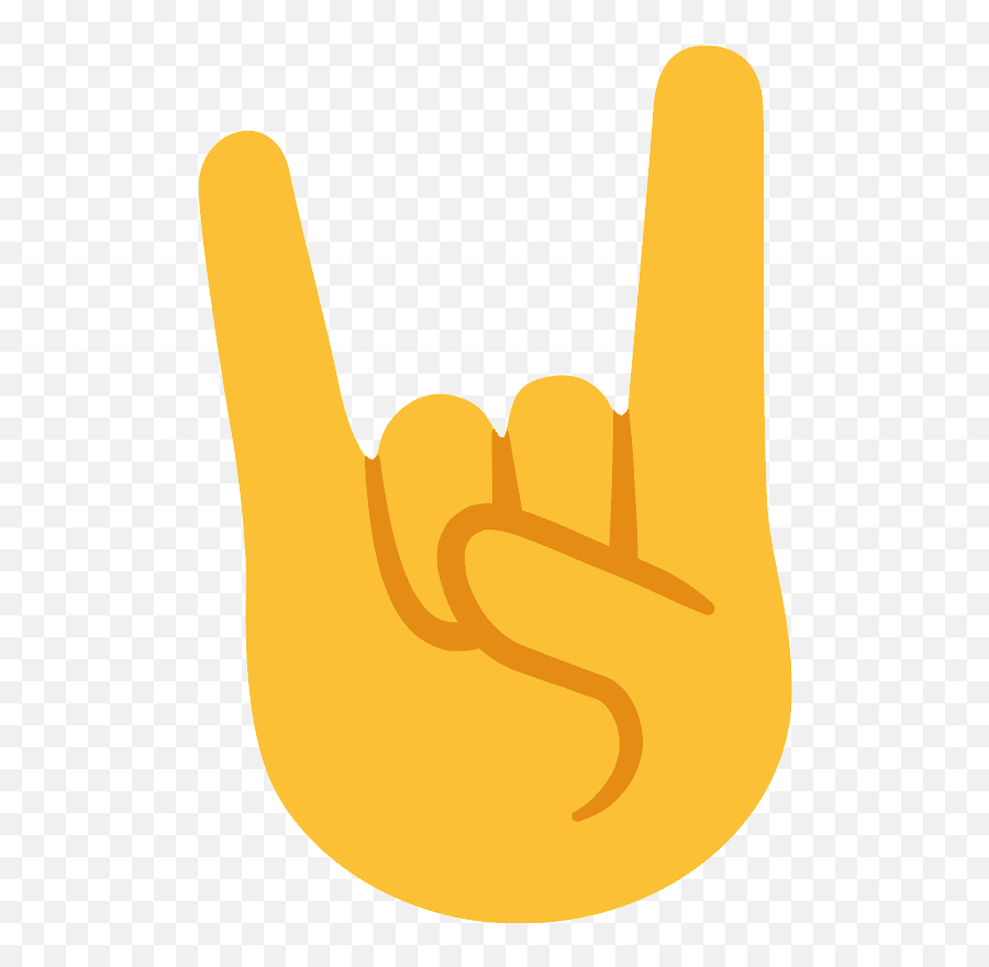 Sign Of The Horns Emoji Corna Emoticon,Rock Emoji Free Emoji PNG