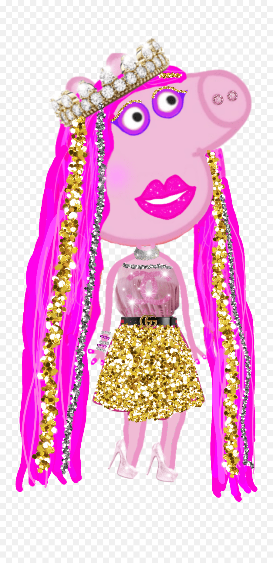 Peppa Peppapig Peppa Girly Emoji,Peppa Pig Emoji Free Emoji PNG