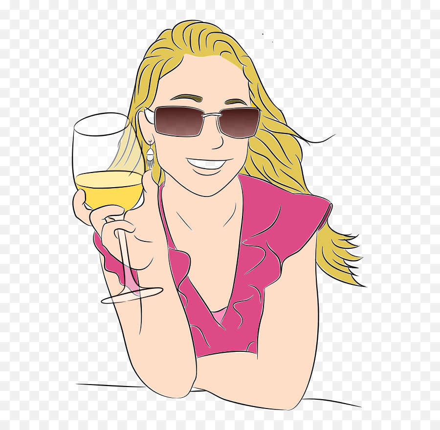 Wine Tasting Clipart 30th Birthday Girl Emoji,Emoticons "clipart