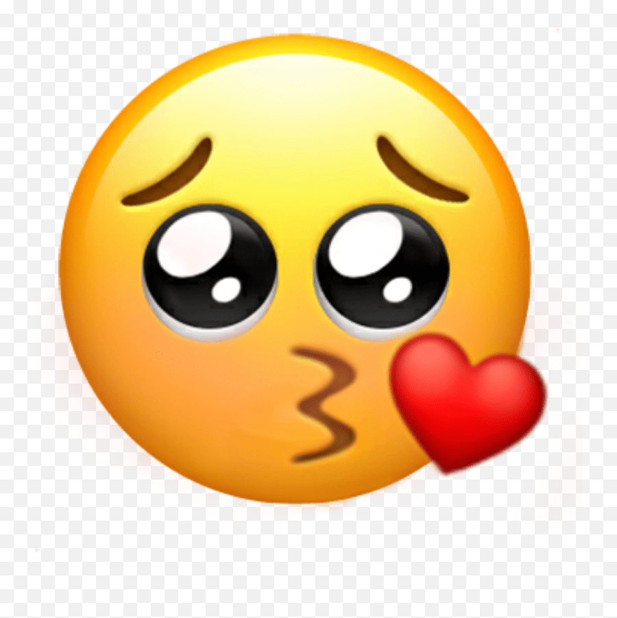 Emoji Iphoneemoji Sad Kiss Sticker Crying And Peace Sign Emoji,Kiss
