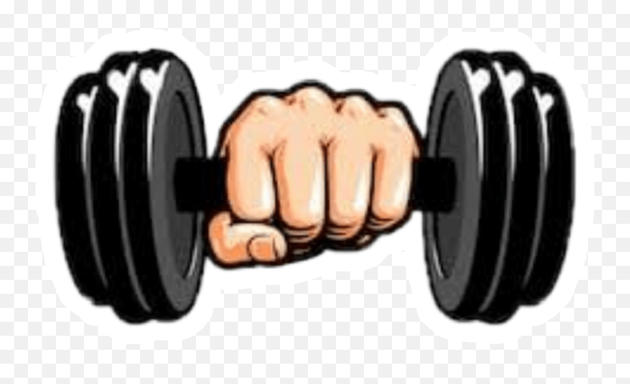 Gym Sticker Gym Dumbbells Emoji,Dumbbell Emoji Copy And Paste Free