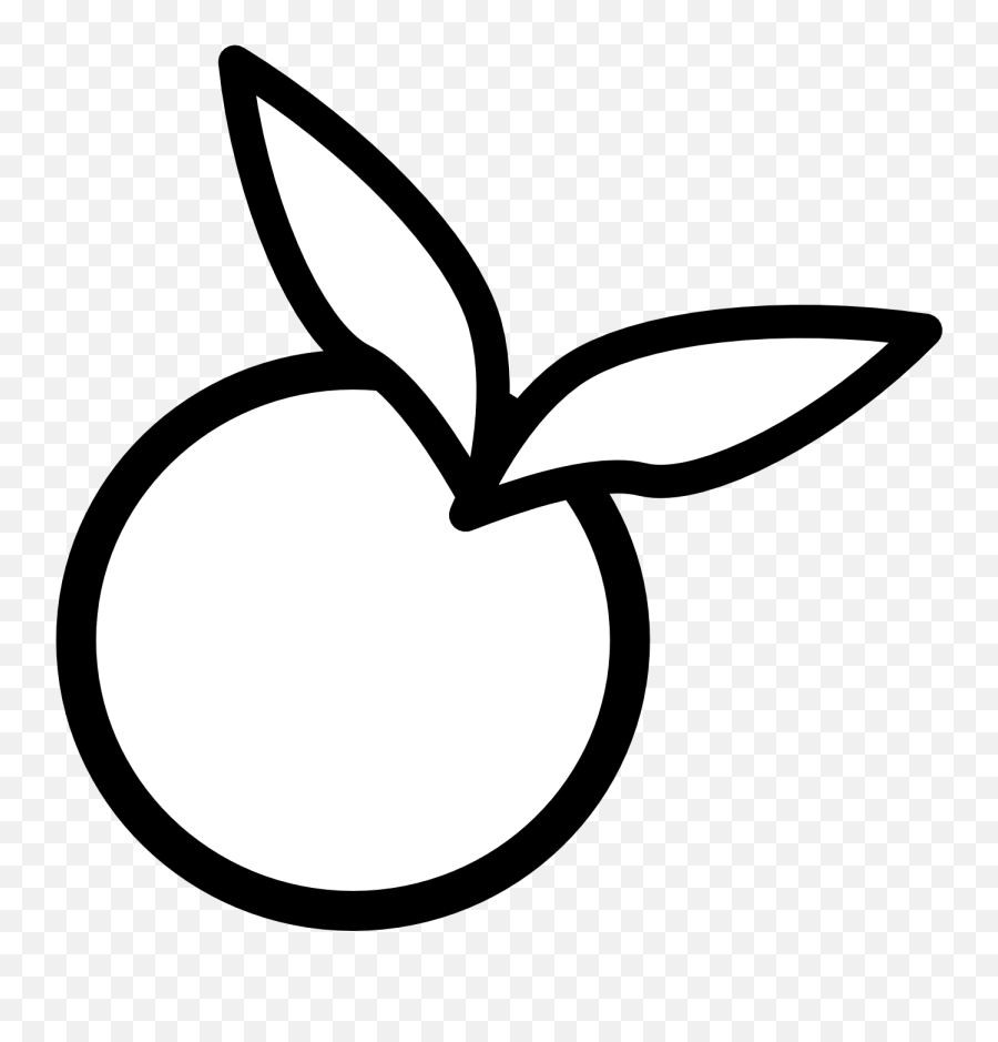 Free Peach Clip Art Black And White Charing Cross Tube Station Emoji