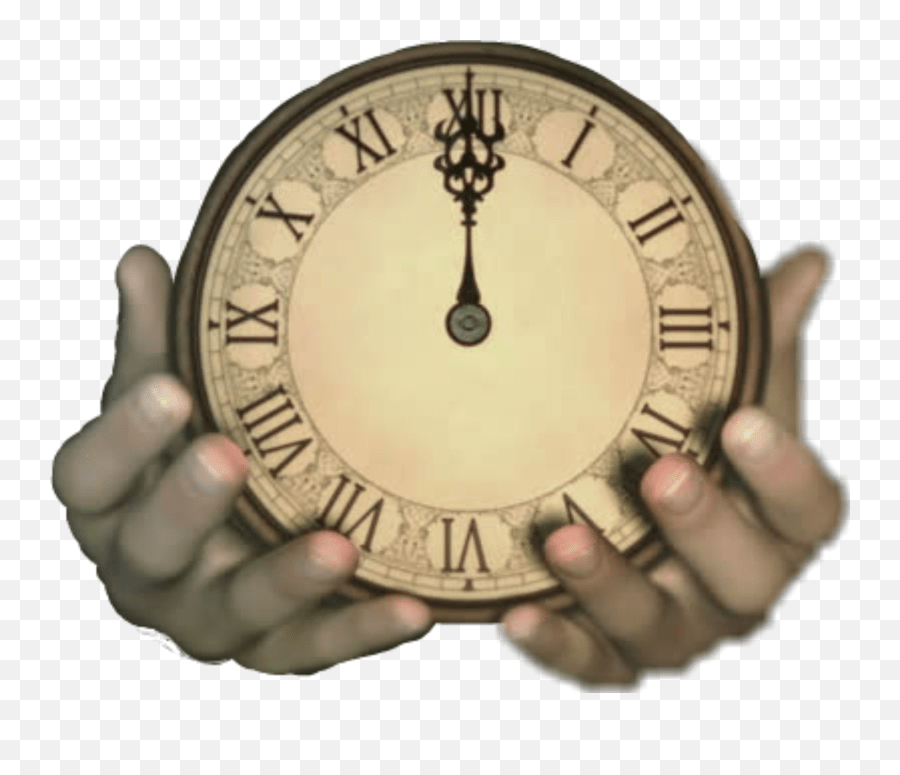 Clock Steampunk Hands Midnight Sticker Clock With Hands At Midnight