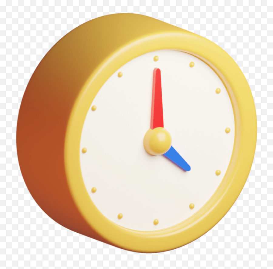 The Garage Studio Build Your Side Hustle Emoji,Yellow Clock Emoji