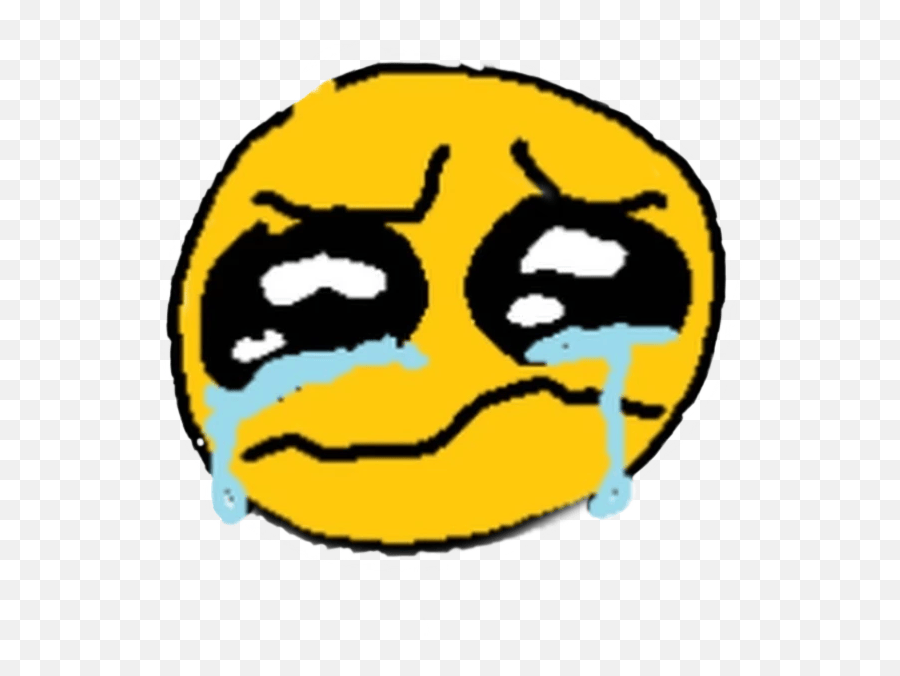 Cursed Emoji Crying,Cursed Emoji Meme Free Emoji PNG Images