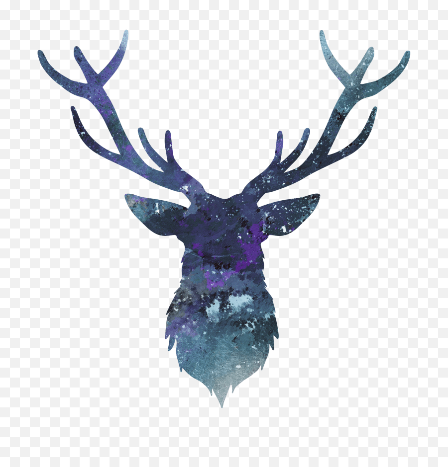 Deer Antler Head Horn Hipster Sticker Decorative Emoji,Antler Emoji